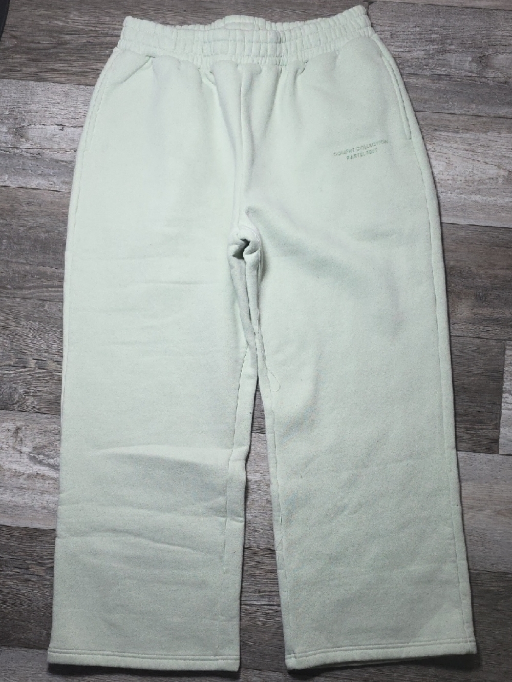 Comfrt Unisex Pastel Collection Jogger Pants Sz XL Mint Green *NWOT - Picture 2 of 10